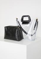 Bayan Siyah Şeffaf Detaylı Çanta