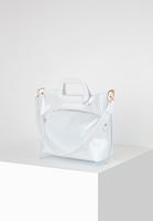 Bayan Beyaz Şeffaf Detaylı Çanta