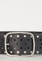 Bayan Siyah Büyük Tokalı Kemer