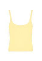 Bayan Sarı İnce Askılı Kısa Atlet