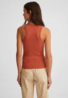 Bayan Kahverengi Halter Yaka Atlet