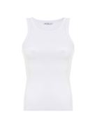 Bayan Beyaz Halter Yaka Atlet