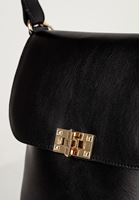 Bayan Siyah Ponpon Detaylı Kol Çantası