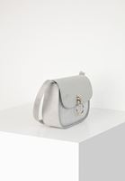 Bayan Mavi Askılı Süet Çanta