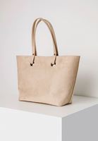 Bayan Krem Cep Detaylı Kol Çantası