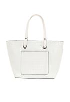 Bayan Beyaz Cep Detaylı Kol Çantası