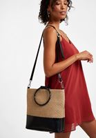 Bayan Siyah Bilezik Detaylı Çanta