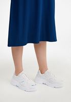 Bayan Beyaz Kalın Tabanlı Sneaker