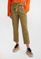 Bayan Yeşil Kuşaklı Kargo Pantolon