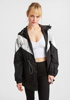 Bayan Siyah Blok Renkli Ceket