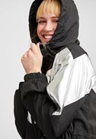 Bayan Siyah Blok Renkli Ceket