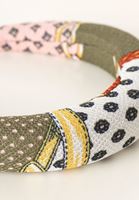 Bayan Çok Renkli Kadife Saç Bandı