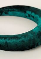 Bayan Yeşil Kadife Saç Bandı