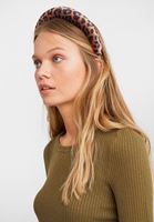 Bayan Siyah Kadife Saç Bandı