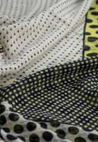 Women Green Patterned Scarf