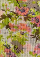 Women Green Patterned Scarf