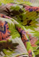 Women Green Patterned Scarf