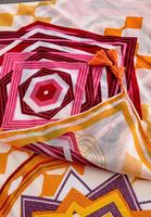 Bayan Çok Renkli Desenli Şal