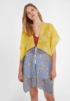 Bayan Çok Renkli Desenli Kimono