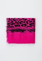 Bayan Pembe Desenli Şal