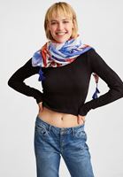 Bayan Çok Renkli Desenli Şal