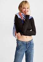 Bayan Çok Renkli Desenli Şal