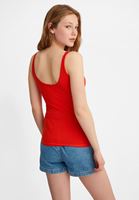 Bayan Kırmızı İnce Askılı Atlet