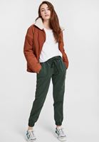 Bayan Krem Dokulu Uzun Kollu Bluz