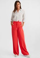 Bayan Renkli Çizgili Çizgi Desenli Pamuklu Bol Gömlek