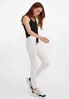 Bayan Siyah V Yaka Bağlama Detaylı Atlet