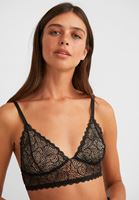 Bayan Siyah Dantel Büstiyer