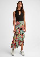 Bayan Siyah Bağlama Detaylı Crop Atlet