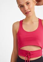 Bayan Pembe Bağlama Detaylı Atlet