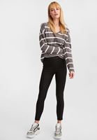 Bayan Siyah Yüksek Bel Tayt