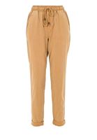 Bayan Sarı Bağcıklı Cep Detaylı Jogger