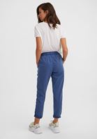 Bayan Lacivert Bağcıklı Cep Detaylı Jogger