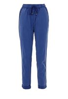 Bayan Lacivert Bağcıklı Cep Detaylı Jogger