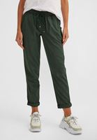 Bayan Yeşil Bağcıklı Cep Detaylı Jogger