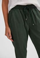 Bayan Yeşil Bağcıklı Cep Detaylı Jogger