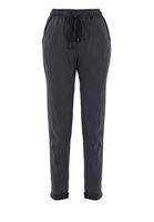 Bayan Gri Bağcıklı Cep Detaylı Jogger