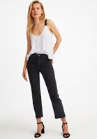 Bayan Beyaz U Yaka Askılı Bluz