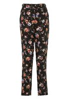 Bayan Çok Renkli Çiçek Desenli Bol Pantolon
