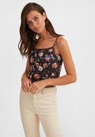 Women Mixed Flower Patterned Blouse