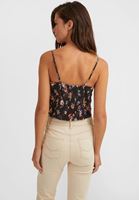 Women Mixed Flower Patterned Blouse