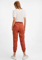 Bayan Kahverengi Beli Lastik Detaylı Jogger Pantolon ( TENCEL™ )