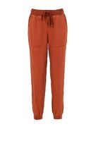 Bayan Kahverengi Beli Lastik Detaylı Jogger Pantolon ( TENCEL™ )