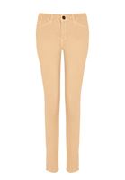 Women Cream High Rise Skinny Jeans