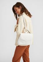 Bayan Beyaz Fermuar Detaylı Sırt Çantası