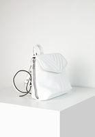 Bayan Beyaz Fermuar Detaylı Sırt Çantası