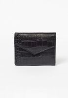 Bayan Siyah Çok Gözlü Cüzdan